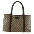 Gucci GG Supreme Canvas Brown Tote Bag