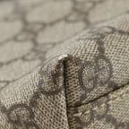 Gucci GG Supreme Canvas Brown Tote Bag — view 4