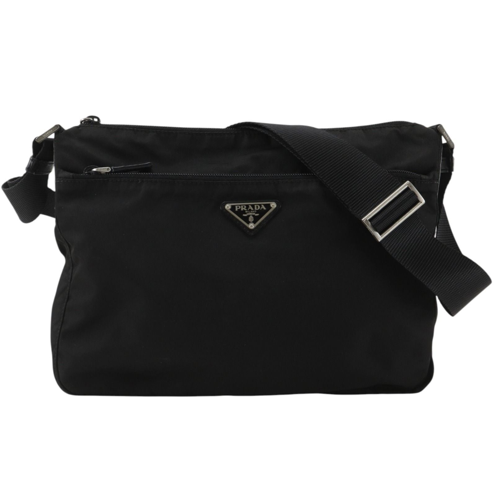 Prada Nylon Black Shoulder Bag