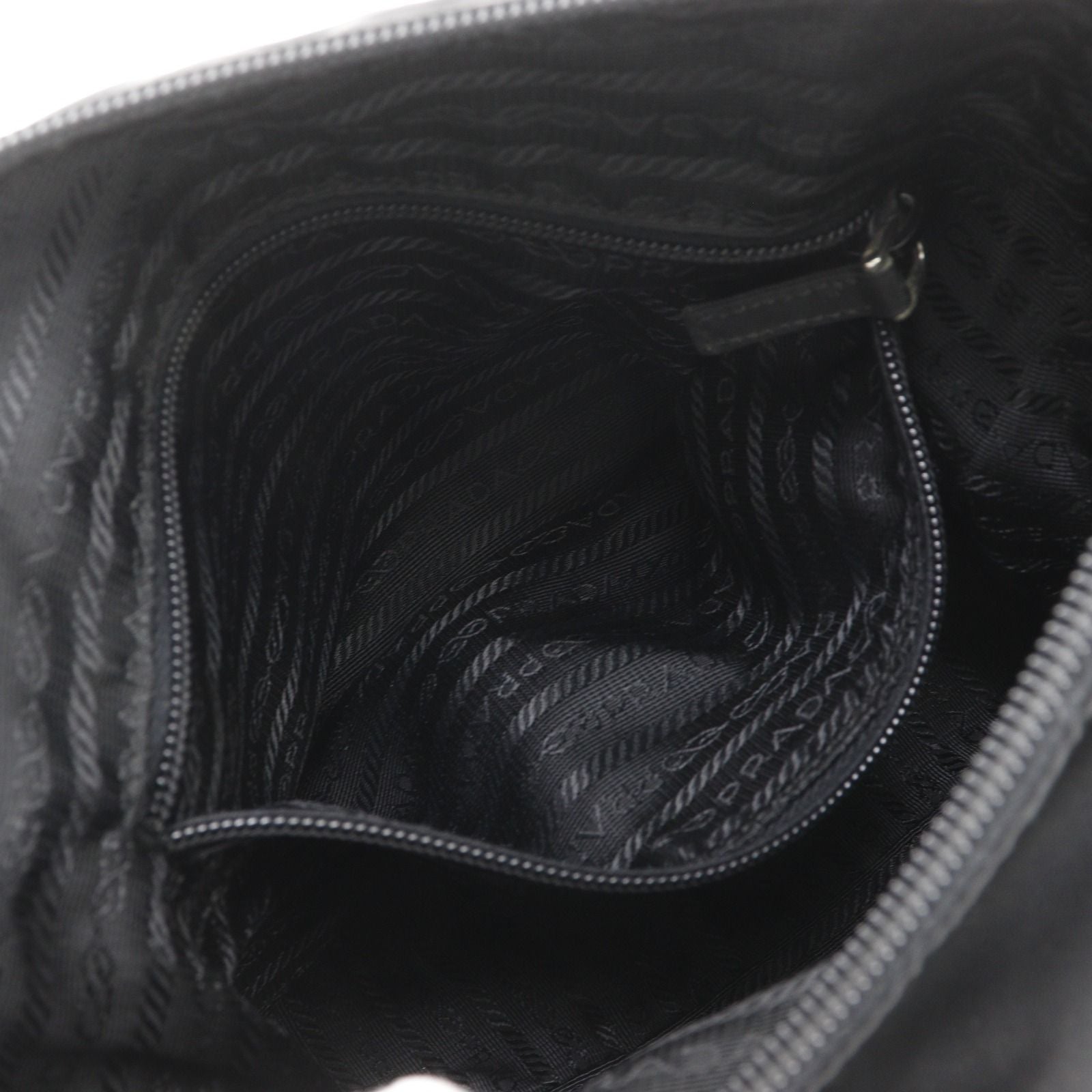 Prada Nylon Black Shoulder Bag — view 6