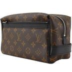 Louis Vuitton Trousse Toilette Pouch Monogram Macassar Brown Second — view 2