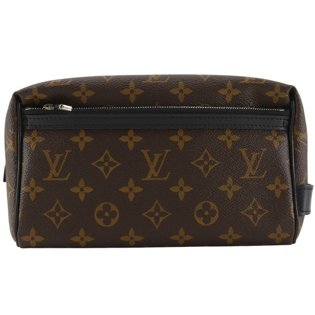 Louis Vuitton Trousse Toilette Pouch Monogram Macassar Brown Second