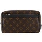 Louis Vuitton Trousse Toilette Pouch Monogram Macassar Brown Second
