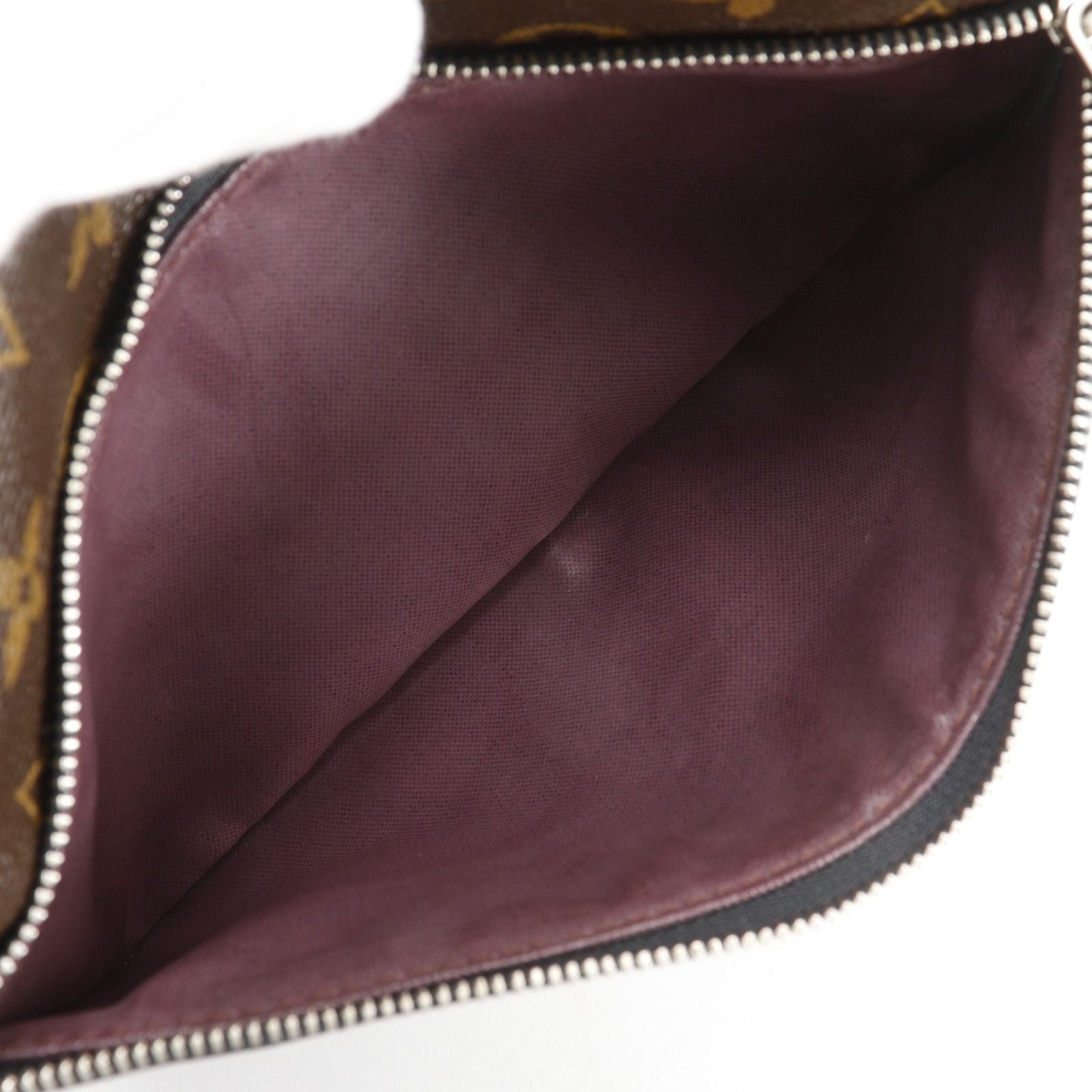 Louis Vuitton Trousse Toilette Pouch Monogram Macassar Brown Second — view 8