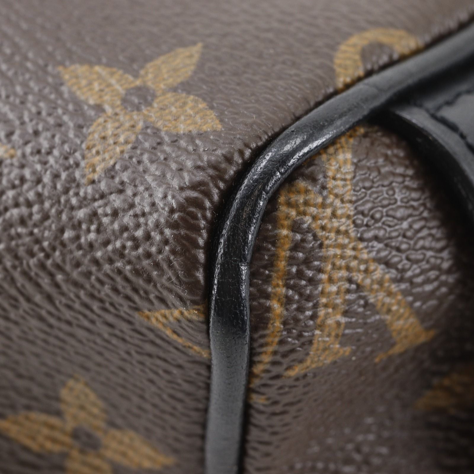 Louis Vuitton Trousse Toilette Pouch Monogram Macassar Brown Second — view 4