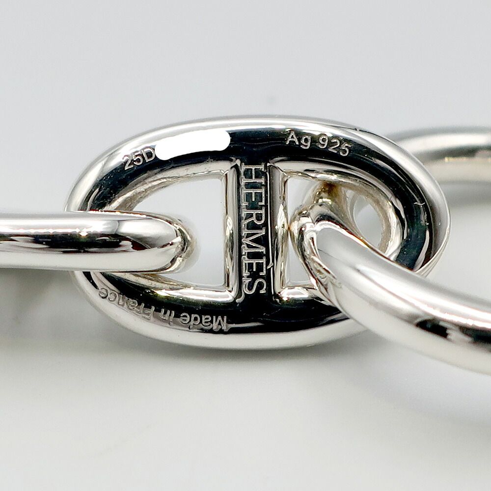Hermes Chaine D'ancre MM Bracelet Silver — view 7