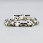 Hermes Chaine D'ancre MM Bracelet Silver — view 3