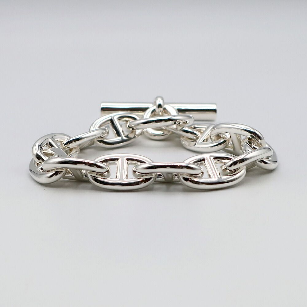 Hermes Chaine D'ancre MM Bracelet Silver — view 3