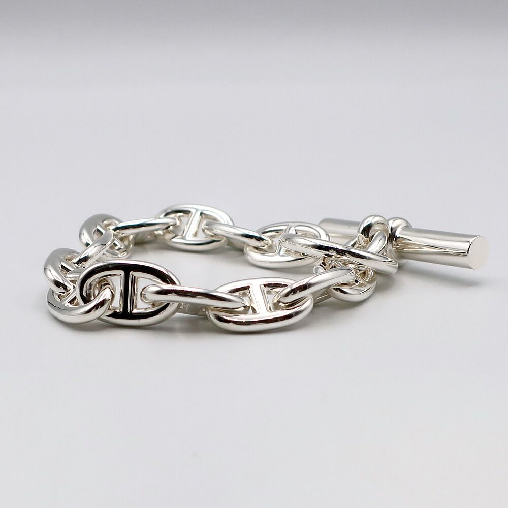 Hermes Chaine D'ancre MM Bracelet Silver — view 4