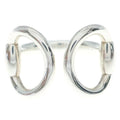 Hermes Nausicaa Carine Ring Silver