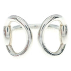 Hermes Nausicaa Carine Ring Silver