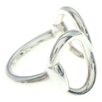 Hermes Nausicaa Carine Ring Silver — view 3