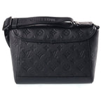 Louis Vuitton Monogram Shadow Pulse Messenger Shoulder Bag Black — view 2