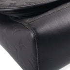 Louis Vuitton Monogram Shadow Pulse Messenger Shoulder Bag Black — view 5