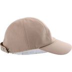 Hermes Miles Cotton Baseball Cap Hat Brown — view 3