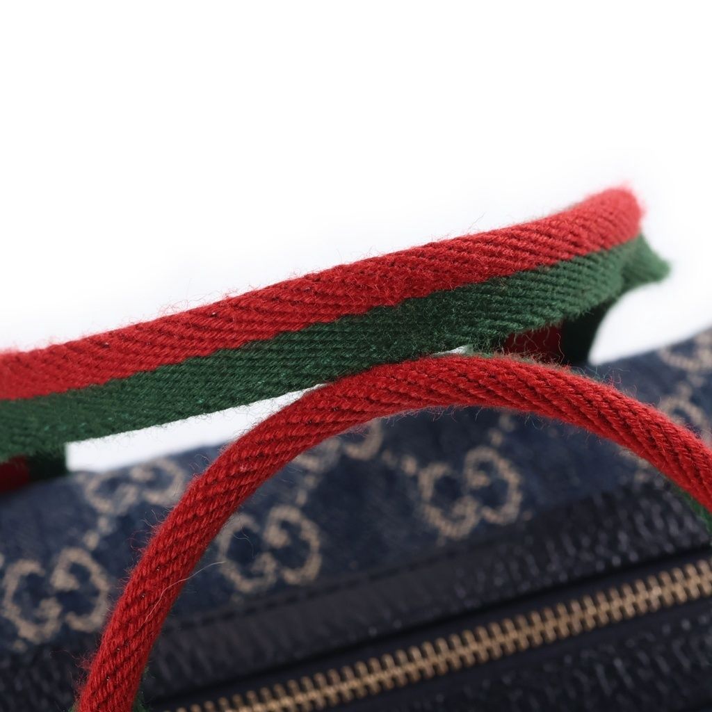 Gucci GG Denim Shoulder Bag Sherry Line Blue — view 6
