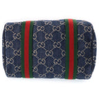 Gucci GG Denim Shoulder Bag Sherry Line Blue — view 4