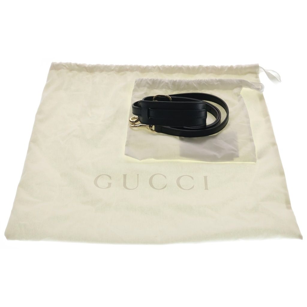 Gucci GG Denim Shoulder Bag Sherry Line Blue — view 8