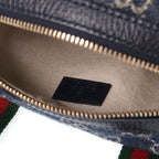 Gucci GG Denim Shoulder Bag Sherry Line Blue — view 7