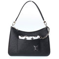 Louis Vuitton Epi Marelle Shoulder Bag 2-Way Black Leather