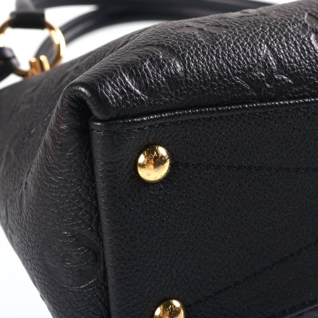 Louis Vuitton Empreinte Tote BB 2-Way Shoulder Bag Black Leather — view 5