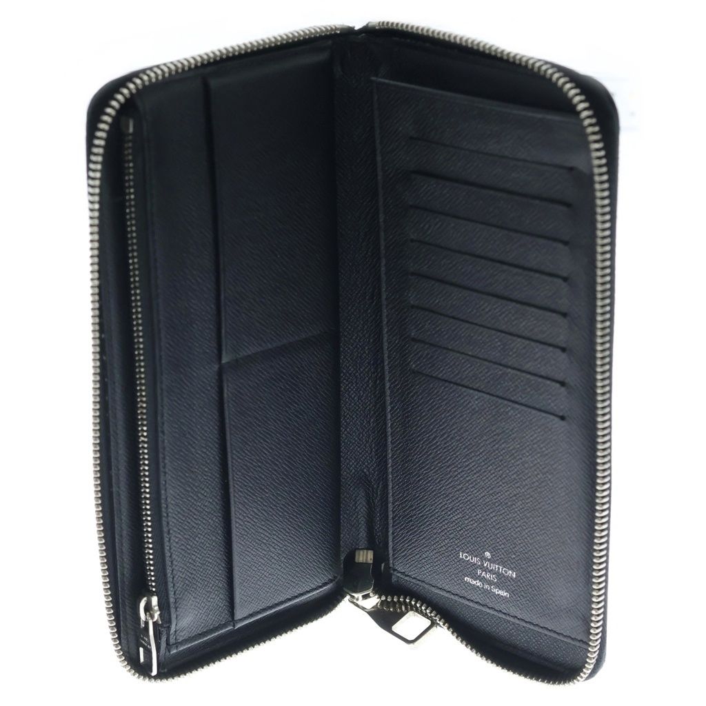 Louis Vuitton Zippy Organizer Damier Wallet Black — view 4