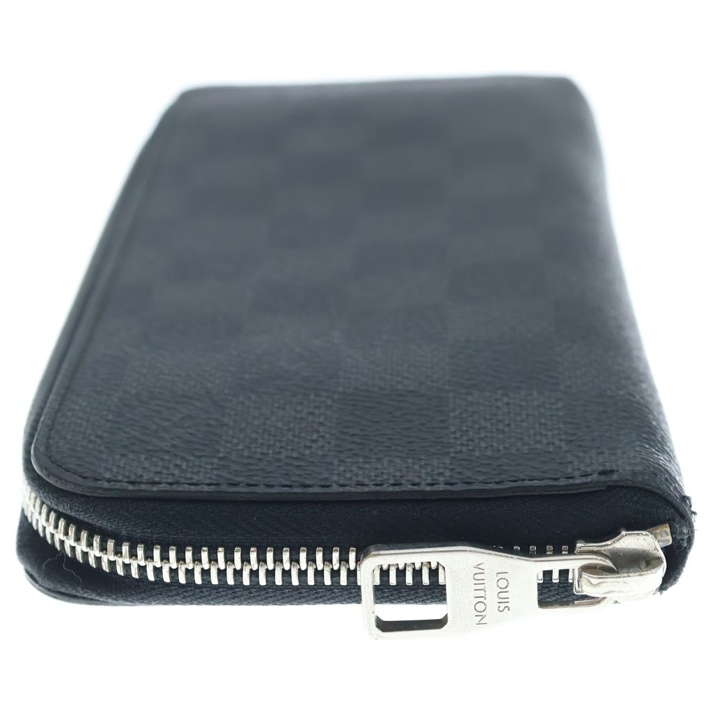 Louis Vuitton Zippy Organizer Damier Wallet Black — view 3