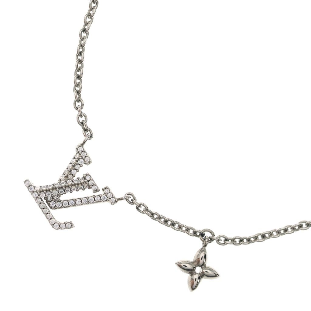 Louis Vuitton LV Iconic Chain Necklace Silver