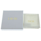 Dior CD Logo Rhinestone Faux Pearl Star Earrings Gold — view 6