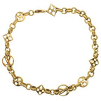 Louis Vuitton Crazy in Lock Chain Bracelet Gold