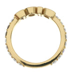 Dior Dio(r)evolution Rhinestone Ring Gold Plated — view 5