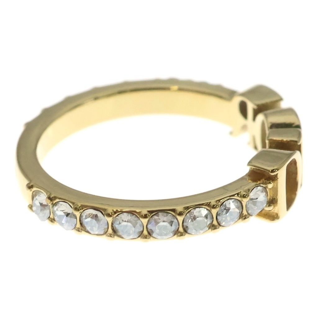 Dior Dio(r)evolution Rhinestone Ring Gold Plated — view 3