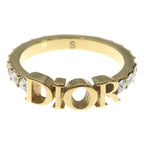 Dior Dio(r)evolution Rhinestone Ring Gold Plated