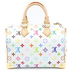 Louis Vuitton Monogram Multicolor Speedy 25 Leather 2-Way Shoulder Bag Mini — view 2