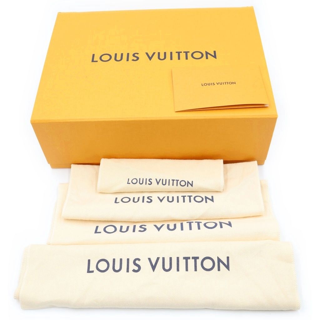 Louis Vuitton Monogram Eclipse Trio Messenger Shoulder Bag Black Gray — view 8