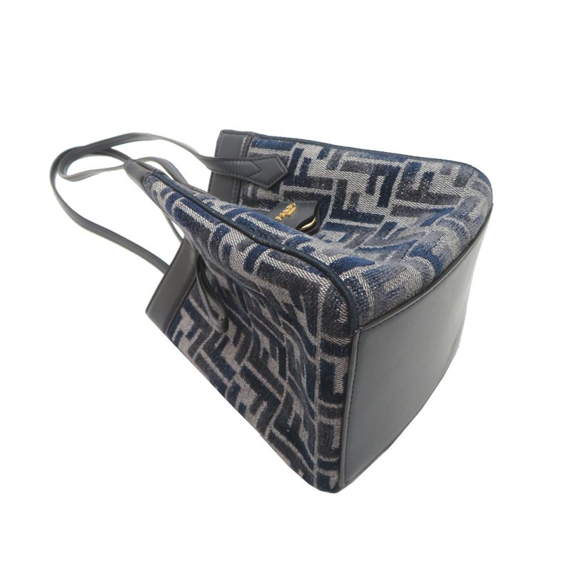 Fendi Shoulder Bag Navy — view 3