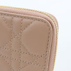 Dior Zip Coin Purse Lady Dior Lambskin — view 5