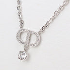 Dior Petit CD Necklace Metal — view 2