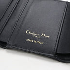 Dior Hibiscus Wallet Caro Trifold Calfskin — view 7