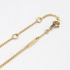 Celine Rhinestone Triomphe Necklace Metal — view 4
