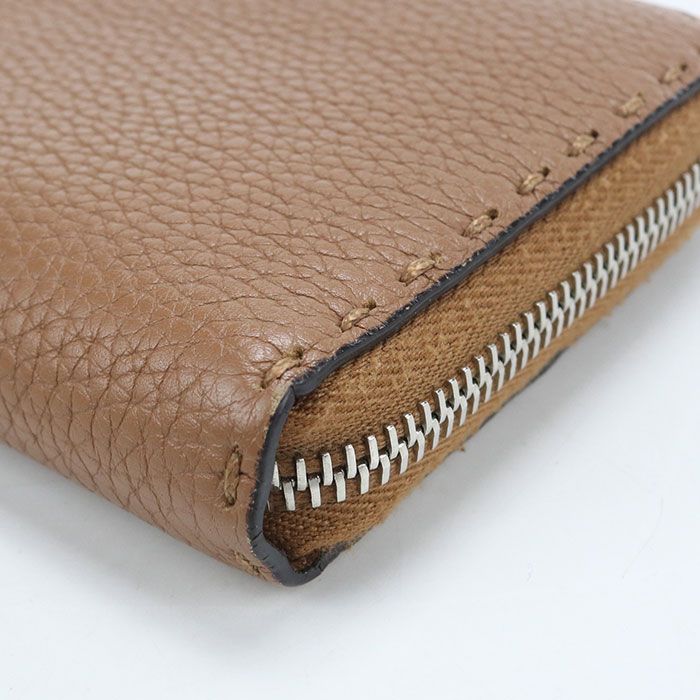 Fendi Selleria Wallet Zip Around Calfskin — view 6
