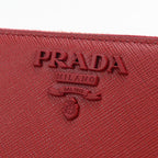 Prada Saffiano Leather Wallet Zip Around — view 5