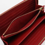 Prada Saffiano Leather Wallet Zip Around — view 4