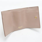 Prada Vitello Move Trifold Wallet Leather — view 3