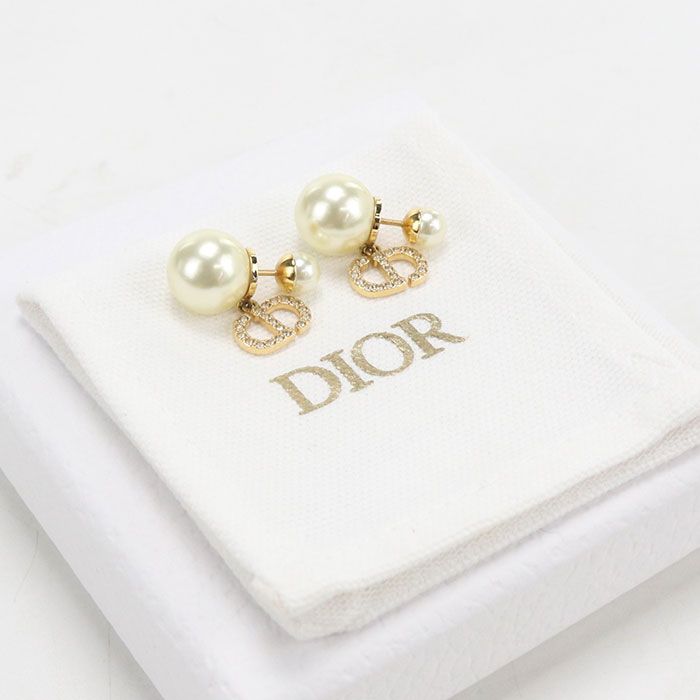 Dior Tribal Earrings Metal