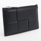 Bottega Veneta Fragment Case Zipper Card Cassette Coin Purse Leather