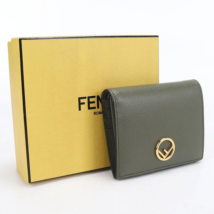 Fendi Small Wallet F is Fendi Bifold Calfskin