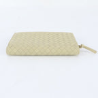 Bottega Veneta Intrecciato Braided Leather Bifold Wallet Compact — view 4