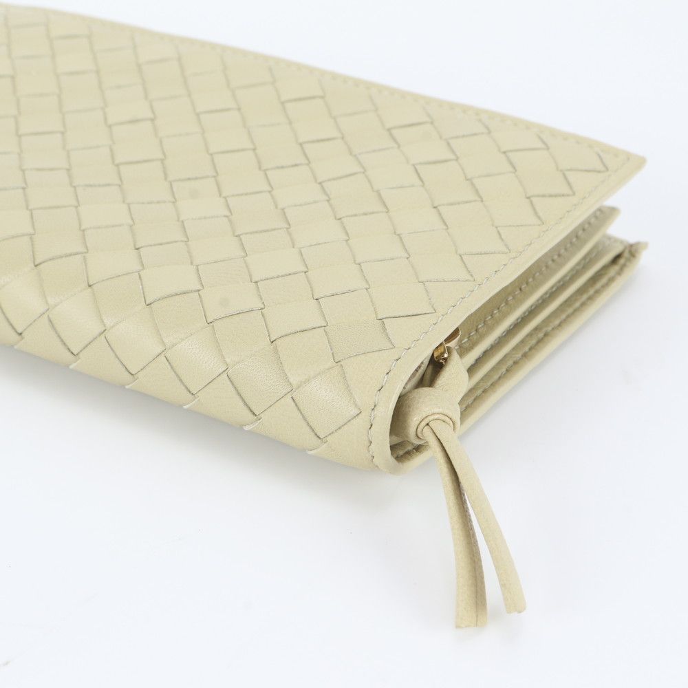 Bottega Veneta Intrecciato Braided Leather Bifold Wallet Compact — view 3