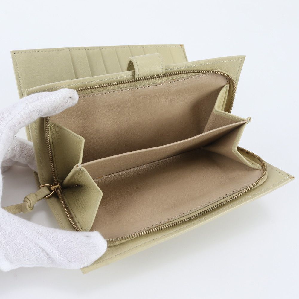 Bottega Veneta Intrecciato Braided Leather Bifold Wallet Compact — view 7